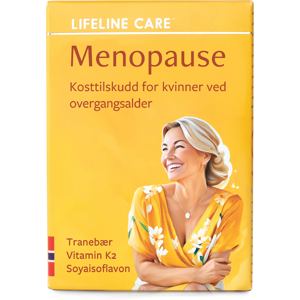 Lifeline Care Menopause kapsler, 60 stk. Lifeline Care Menopause kapsler, 60 stk.