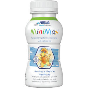 Minimax Barnesondenæring/næringsdrikk for barn, Nøytral smak, 2x200 ml Minimax Barnesondenæring/næringsdrikk for barn, Nøytral smak, 2x200 ml