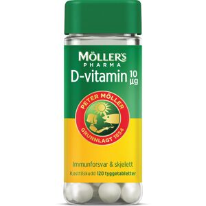Möller’s Pharma - Vitamin-D Tablets 10 μg Möller’s Pharma - Vitamin-D Tablets 10 μg
