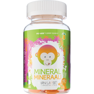 Monkids Magnesium Mineral Barn, Ananas, 60 stk. Monkids Magnesium Mineral Barn, Ananas, 60 stk.