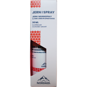NORDAID Jernspray BI8086 - Kosttilskudd NORDAID Jernspray BI8086 - Kosttilskudd