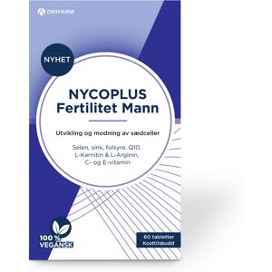 Nycoplus Fertilitet Mann, 60 stk. Nycoplus Fertilitet Mann, 60 stk.