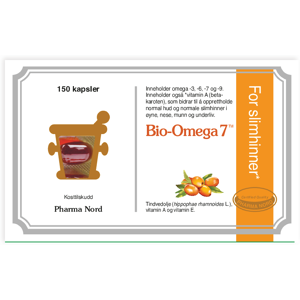 Pharma Nord Bio-Omega 7 kapsler, 150 stk. Pharma Nord Bio-Omega 7 kapsler, 150 stk.
