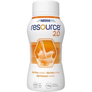 Resource 2,0 næringsdrikk aprikos, 4x200 ml Resource 2,0 næringsdrikk aprikos, 4x200 ml