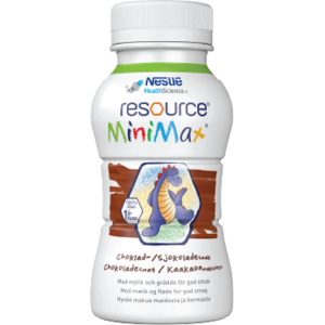Resource MiniMax Næringsdrikk for barn, Sjokolade, 2x200 ml Resource MiniMax Næringsdrikk for barn, Sjokolade, 2x200 ml