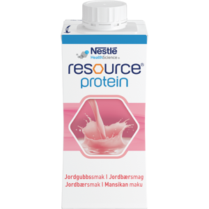 Resource Protein, fullverdig proteinrik næringsdrikk, Jordbær, 4x200 ml Resource Protein, fullverdig proteinrik næringsdrikk, Jordbær, 4x200 ml