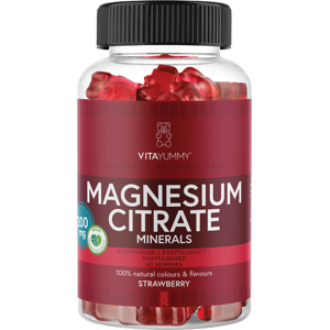 VitaYummy Magnesium Citrate, Jordbær, 60 stk. VitaYummy Magnesium Citrate, Jordbær, 60 stk.