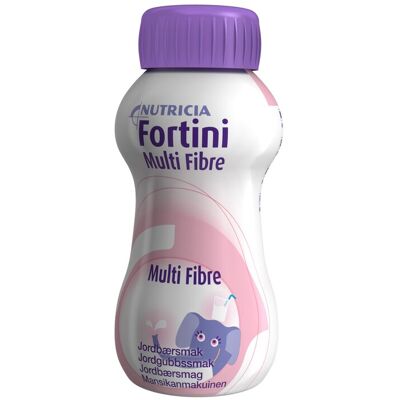 Nutricia Fortini Multi Fibre Jordbær 200 ml - Barn ernæring Nutricia Fortini Multi Fibre Jordbær 200 ml - Barn ernæring
