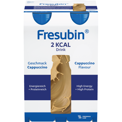 Fresubin 2 KCAL Drink, Cappuccino, 4x200 ml Fresubin 2 KCAL Drink, Cappuccino, 4x200 ml