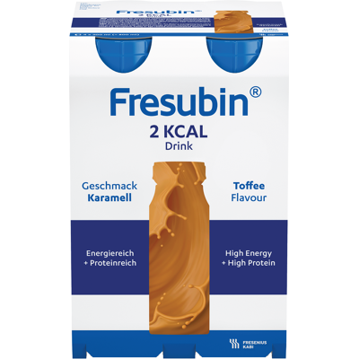 Fresubin 2kcal Drink karamell, 4x200 ml Fresubin 2kcal Drink karamell, 4x200 ml