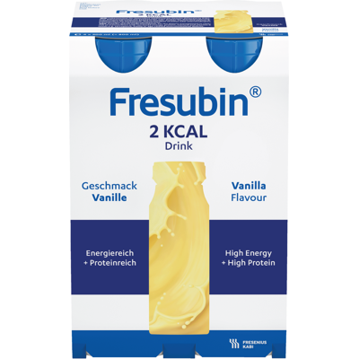Fresubin 2kcal Drink vanilje, 4x200 ml Fresubin 2kcal Drink vanilje, 4x200 ml