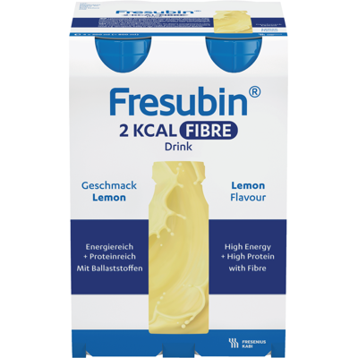 Fresubin 2kcal Fibre Drink sitron, 4x200 ml Fresubin 2kcal Fibre Drink sitron, 4x200 ml