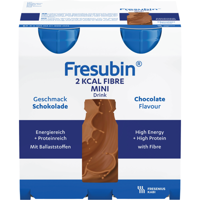 Fresubin 2kcal Fibre Drink sjokolade, 4x125 ml Fresubin 2kcal Fibre Drink sjokolade, 4x125 ml