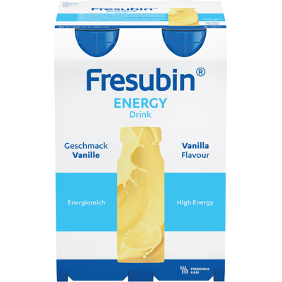 Fresubin Energy Drink vanilje, 4x200 ml Fresubin Energy Drink vanilje, 4x200 ml