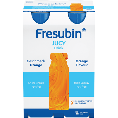 Fresubin Jucy Drink appelsin, 4x200 ml Fresubin Jucy Drink appelsin, 4x200 ml