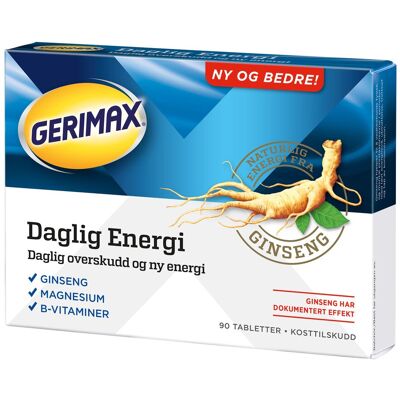 Gerimax Ginseng Schisandra Multivitamin - Multivitamin tabletter Gerimax Ginseng Schisandra Multivitamin - Multivitamin tabletter