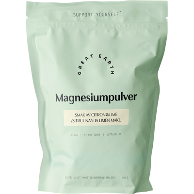 Great Earth Magnesiumpulver, 200 g Great Earth Magnesiumpulver, 200 g