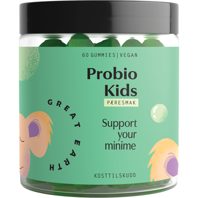 Great Earth Probio Kids gummies, 60 stk. Great Earth Probio Kids gummies, 60 stk.