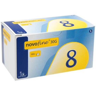 Novofine Kanyle 30G 0,30x 8mm, 100 stk. Novofine Kanyle 30G 0,30x 8mm, 100 stk.