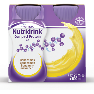Nutridrink Compact Protein Banan - Kosttilskudddrikk Nutridrink Compact Protein Banan - Kosttilskudddrikk