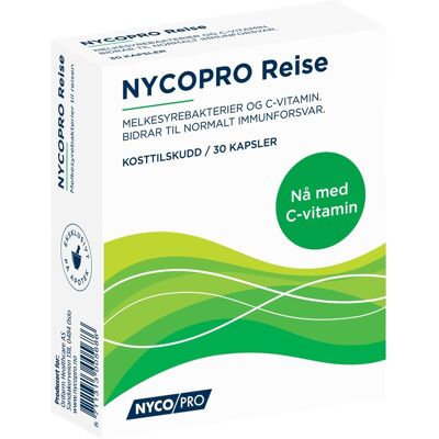 Nycopro Reise - 30 kapsler Nycopro Reise - 30 kapsler