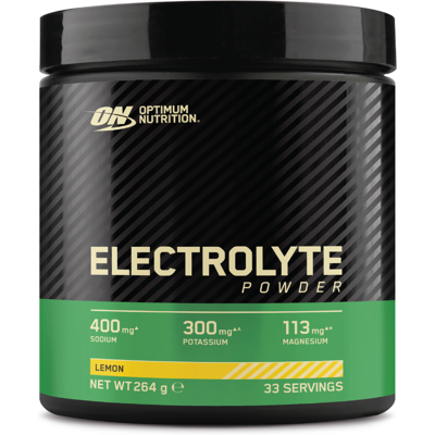 Optimum Nutrition Electrolyte Powder, Lemon, 264 g Optimum Nutrition Electrolyte Powder, Lemon, 264 g