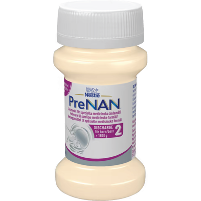 PreNAN Discharge 2 drikkeklar morsmelkerstatning, 32x70 ml PreNAN Discharge 2 drikkeklar morsmelkerstatning, 32x70 ml