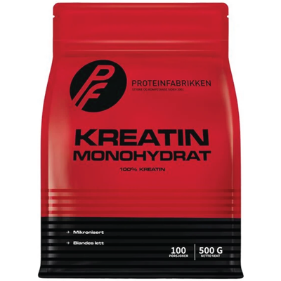 Proteinfabrikken Pf Kreatin Monohydrat - Kreatintilskudd Proteinfabrikken Pf Kreatin Monohydrat - Kreatintilskudd