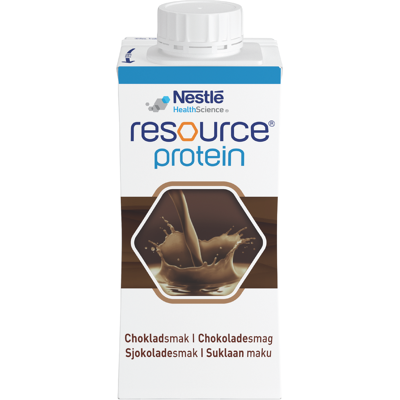 Resource Protein, fullverdig proteinrik næringdrikk, Sjokolade, 4x200 ml Resource Protein, fullverdig proteinrik næringdrikk, Sjokolade, 4x200 ml