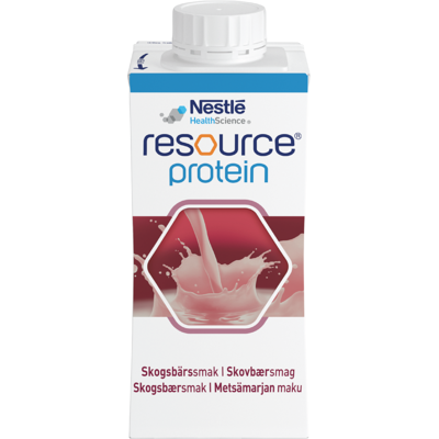 Resource Protein, fullverdig proteinrik næringsdrikk, Skogsbær, 4x200 ml Resource Protein, fullverdig proteinrik næringsdrikk, Skogsbær, 4x200 ml