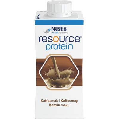 Resource Protein, fullverdig proteinrik næringsdrikk, Kaffe, 4x200 ml Resource Protein, fullverdig proteinrik næringsdrikk, Kaffe, 4x200 ml