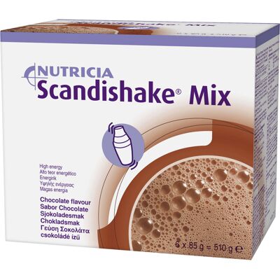 Scandishake Mix Sjokolade, 6x85 g Scandishake Mix Sjokolade, 6x85 g