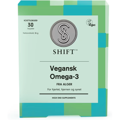 SHIFT Omega-3 kapsler, 30 stk. SHIFT Omega-3 kapsler, 30 stk.