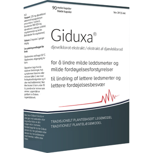 Giduxa Kapsler, 90 stk. Giduxa Kapsler, 90 stk.