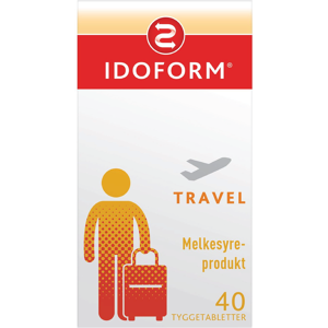 Idoform Travel Tyggetabletter, 40 stk. Idoform Travel Tyggetabletter, 40 stk.