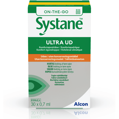 Systane Ultra UD - Øyehjelp - 30 x 0,7 ml Systane Ultra UD - Øyehjelp - 30 x 0,7 ml