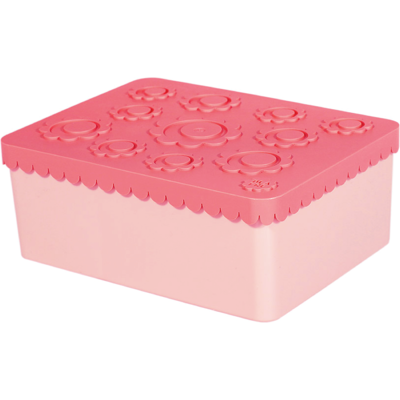 Blafre Rosa Tre-Delers Matboks - Lunch Box Blafre Rosa Tre-Delers Matboks - Lunch Box