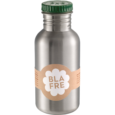 Blafre Rustfri barn vannflaske - Mørk grønn Blafre Rustfri barn vannflaske - Mørk grønn
