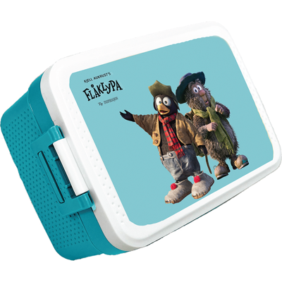 Flåklypa Matboks, Blå, 1 stk Flåklypa Matboks, Blå, 1 stk