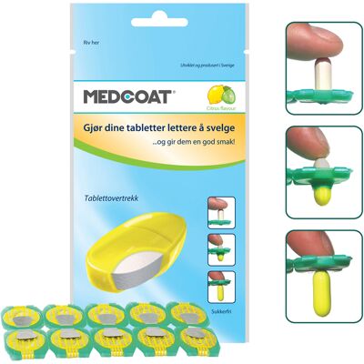 Medcoat Tablettovertrekk, 10 stk. Medcoat Tablettovertrekk, 10 stk.