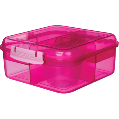 Sistema Bento Cube Matboks, Rosa, 1 stk. Sistema Bento Cube Matboks, Rosa, 1 stk.