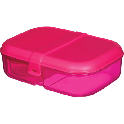 Sistema Ribbon Lunch Matboks, Rosa, 1 stk. Sistema Ribbon Lunch Matboks, Rosa, 1 stk.