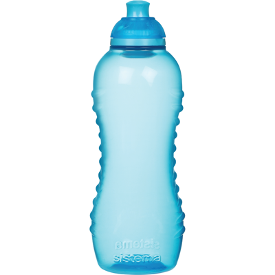 Sistema Twist 'n' Sip Drikkeflaske, Blå, 460 ml Sistema Twist 'n' Sip Drikkeflaske, Blå, 460 ml