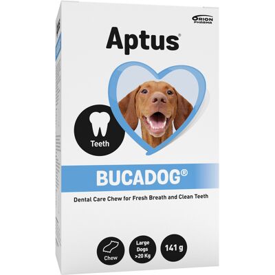 Aptus Bucadog Store Store Tennbehandler - Hundesnack for tannhelse Aptus Bucadog Store Store Tennbehandler - Hundesnack for tannhelse
