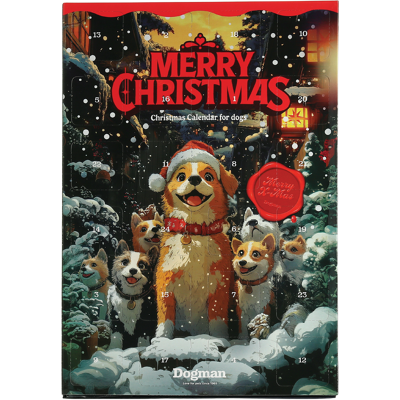 Dogman Julekalender hund, 120 g Dogman Julekalender hund, 120 g