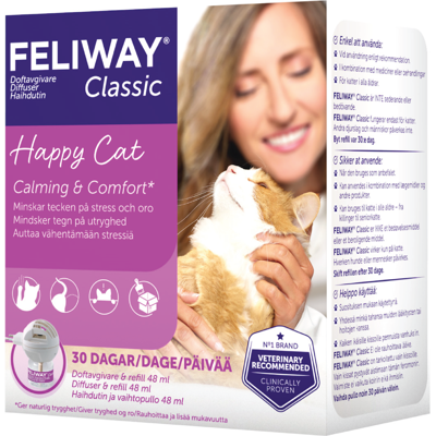 Feliway Classic Diffuser startpakke, 1 stk. Feliway Classic Diffuser startpakke, 1 stk.