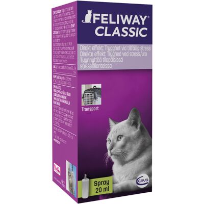 Feliway Classic Spray - Stresslindring for Katter Feliway Classic Spray - Stresslindring for Katter