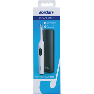 Jordan Elektrisk Tannbørste Dark Grey - Langvarig batteri, 2 hastigheter, reiseetui Jordan Elektrisk Tannbørste Dark Grey - Langvarig batteri, 2 hastigheter, reiseetui