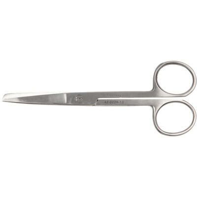 Mediq Rett saks 13 cm spiss/ butt blad, 1 stk. Mediq Rett saks 13 cm spiss/ butt blad, 1 stk.
