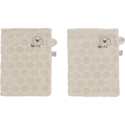 Bebe-Jou Vaskeklut, Tiny Sheep, 2 stk. Bebe-Jou Vaskeklut, Tiny Sheep, 2 stk.